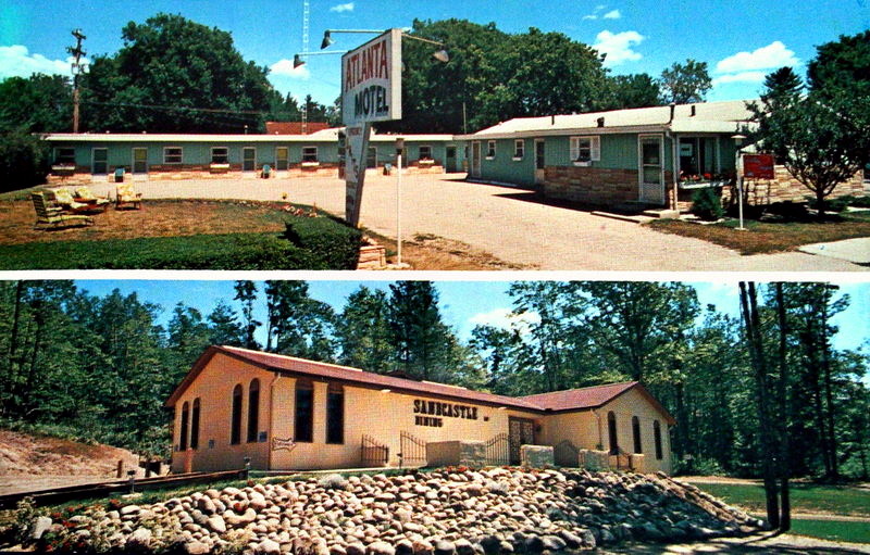 Atlanta Motel - Old Postcard (newer photo)
